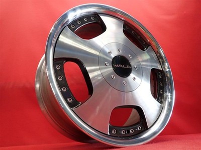 JDM Used WALD Valdo DUCHATELET wheels 4Book 8J/9J 18PCD139.7 6x110 bol No Tires - Image 2