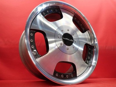 JDM Used WALD Valdo DUCHATELET wheels 4Book 8J/9J 18PCD139.7 6x110 bol No Tires - Image 3