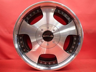 JDM Used WALD Valdo DUCHATELET wheels 4Book 8J/9J 18PCD139.7 6x110 bol No Tires - Image 7
