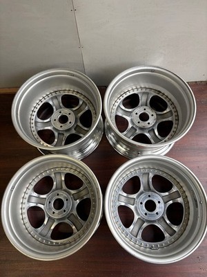 JDM Rare Excellent condition WORKMeister S1 forging 3-piece gold pierc No Tires - Image 6