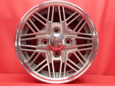 JDM Out of print rare TOYOTA Toyota GX71 series genuine mesh used whee No Tires - Image 4