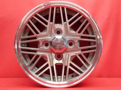 JDM Out of print rare TOYOTA Toyota GX71 series genuine mesh used whee No Tires - Image 5