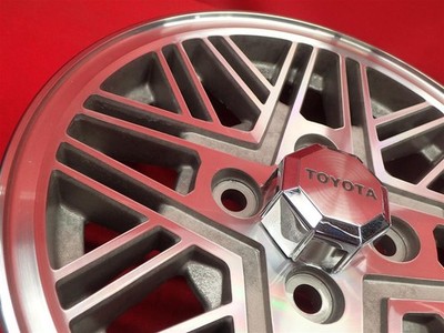 JDM Out of print rare TOYOTA Toyota GX71 series genuine mesh used whee No Tires - Image 10