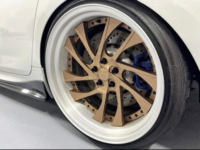 JDM Forging wheels 3-piece 2111J/12J PCD120 deep rim. No Tires