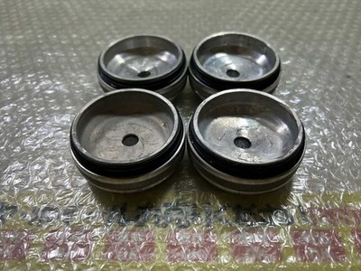 JDM 4 pieces RAYS VOLK Racing center cap carbon type installation diam No Tires - Image 6