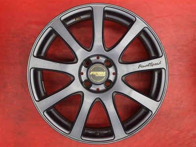 JDM Set of 4 Final Speed Faber9 Aluminum Wheels Used 177J +33 offset No Tires - Image 6