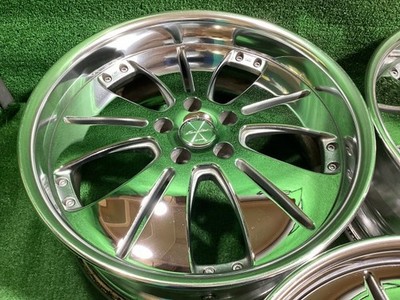 JDM WORK Euroline 19-inch aluminum wheels 8.5J +45 +25 5H PCD114.3 4Bo (No Tires) - 画像 (2)
