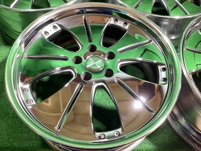 JDM WORK Euroline 19-inch aluminum wheels 8.5J +45 +25 5H PCD114.3 4Bo (No Tires) - 画像 (4)