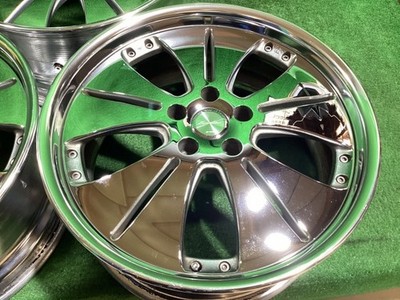JDM WORK Euroline 19-inch aluminum wheels 8.5J +45 +25 5H PCD114.3 4Bo (No Tires) - 画像 (5)