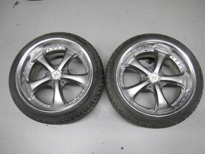 JDM Rare WORK VS-KF blackbarning 9.5J+39 PCD114.3 5 holes 182Book work No Tires