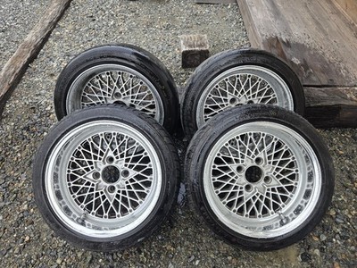 JDM SSR Rebar Mesh 7JA type 7.5JA type Deep Rim Old Car PCD114.3 GX71 (No Tires)