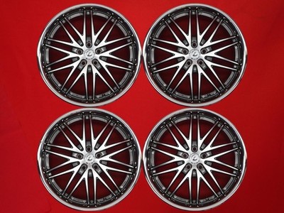 JDM Used WREST Valest WM-3 wheels 4-Wheel Set 8J 20PCD114.3 5x114.3 bolt pat (No Tires)
