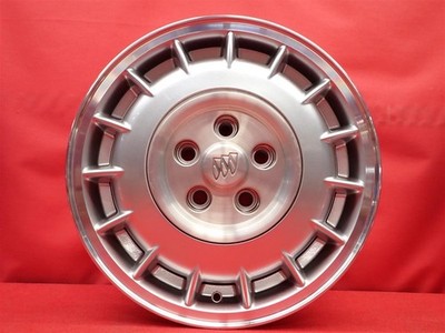 JDM Rare Buick Park Avenue genuine used wheels 4Book 6.5J 16PCD115 5-h No Tires - Image 6