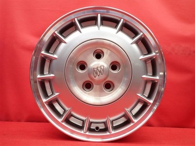 JDM Rare Buick Park Avenue genuine used wheels 4Book 6.5J 16PCD115 5-h No Tires - Image 7