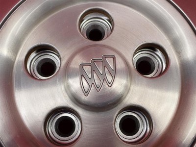 JDM Rare Buick Park Avenue genuine used wheels 4Book 6.5J 16PCD115 5-h No Tires - Image 9