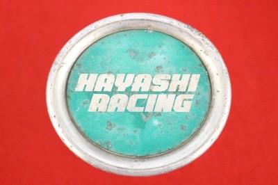 JDM 1 sheet Hayashi Racing aftermarket used wheel center plate center No Tires