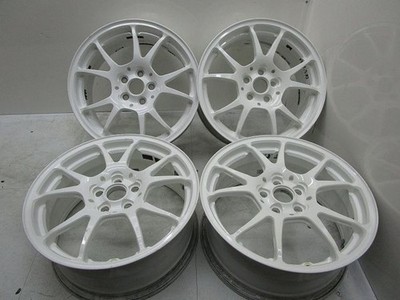 JDM Used 16TWS T66F 7J+48 100 BRZ Impreza Aluminum Wheels Set of 4 A16 No Tires - Image 2