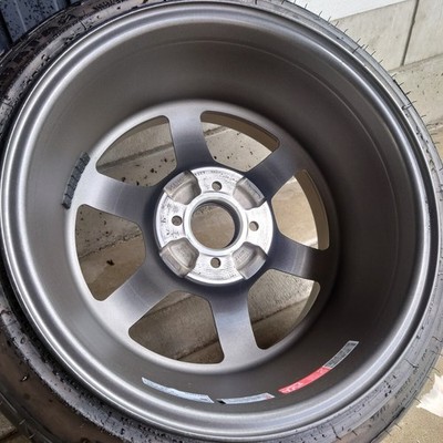 JDM Almost RAYS TE37V TE37V-pro 4H PCD100 Rays Vitz Mini Cooper bB Civ (No Tires) - 画像 (4)