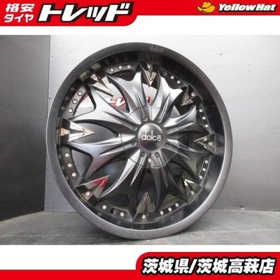 JDM Rare NX Harrier Alphard Vellfire Used Dolce DC20 204-Wheel Set Hagi (No Tires)