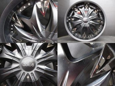 JDM Rare NX Harrier Alphard Vellfire Used Dolce DC20 204-Wheel Set Hagi (No Tires) - 画像 (5)