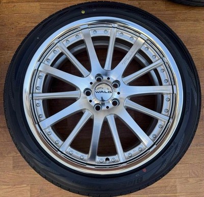 JDM Japan-made WALD Portofino Classic 20-inch 245/40R20 4-Book Set No Tires - Image 3