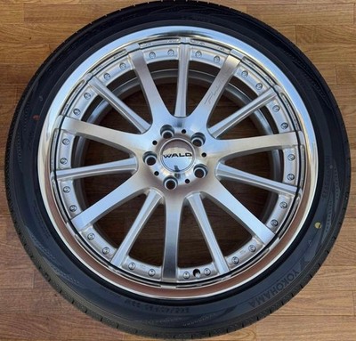 JDM Japan-made WALD Portofino Classic 20-inch 245/40R20 4-Book Set No Tires - Image 4
