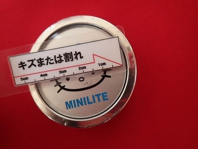 JDM 1 sheet minilight MINI LITE Hello Kitty External Used Wheel Center (No Tires) - 画像 (8)