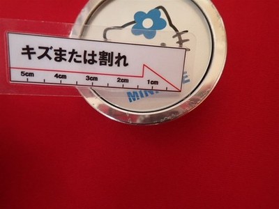 JDM 1 sheet minilight MINI LITE Hello Kitty External Used Wheel Center (No Tires) - 画像 (9)