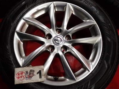 JDM Set of 4 Nissan Skyline V36 pre-facelift 250GT OEM tires 7.5J +45 (No Tires) - 画像 (5)