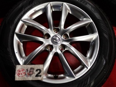 JDM Set of 4 Nissan Skyline V36 pre-facelift 250GT OEM tires 7.5J +45 (No Tires) - 画像 (6)