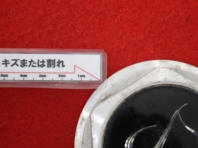 JDM 2pcs Stich aftermarket used wheel center cap center cover emblem o No Tires - Image 7
