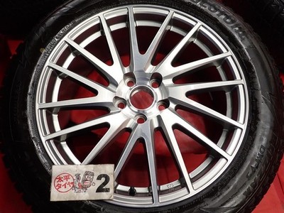 JDM Bridgestone Bridgestone 8W-Spoke DM-V3 Wheels 235/55R19 105Q 8J +4 No Tires - Image 6
