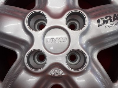 JDM Out of print rare used DRAG PROGRESSIVE wheels 4Book 6J 14 PCD100 No Tires - Image 9