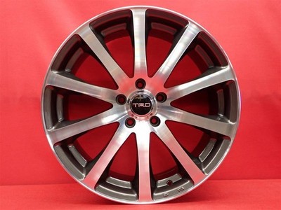 JDM TOYOTA Toyota TRD TF4 used wheel 4Book 8J 19PCD114.3 5 holes +47 h No Tires - Image 7