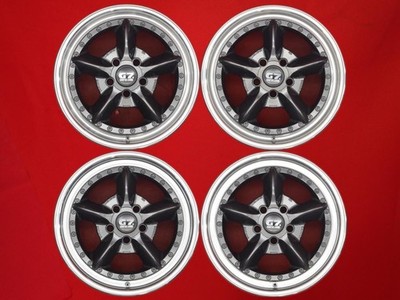 JDM panasport G7 C5R 4wheels wheel 15 inch 7J-15 PCD100 5 hole +46/+33 (No Tires)