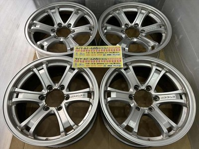 JDM weds KEELER aluminum wheel 18 8j +25 silver 6 holes 139.7WEDS No Tires