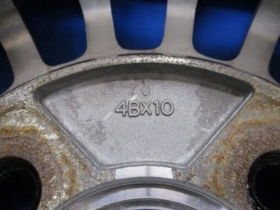 JDM 4Book Rare Old Car ALIPINE FIN RACING 104.0B +35 4H pcd100 Aluminu No Tires - Image 8
