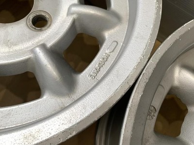 JDM At that time MINILITE aluminum wheel 13 6j +27 silver 4 holes 100 No Tires - Image 9