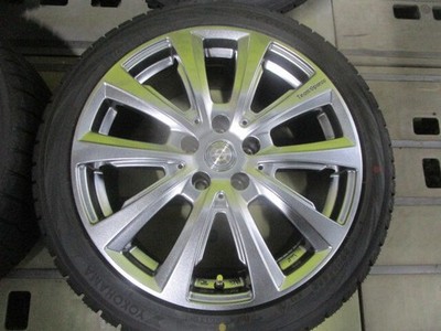 JDM Used studless tire set 4 wheels with Team Sparco Valosa Yokohama I No Tires
