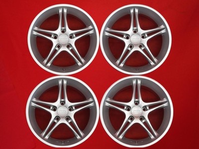 JDM Out of print rare AVS VS-5 used wheel 4-Wheel Set 8/9J 17 inch PCD114.3 (No Tires)