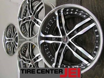 JDM 19KYOHO Shalllen XF-55 8.5J 9.5J +30 114.3 Used Aluminum Wheels 4- No Tires