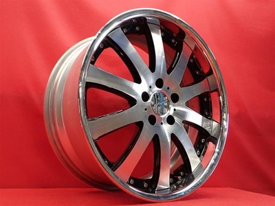 JDM Deep rim FRSize Vienna Vienna ZWEEL used wheel 4Book 8.5/9.5J 19PC No Tires - Image 2