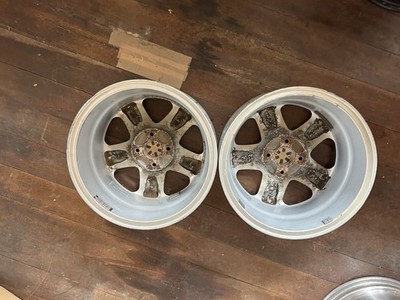 JDM Nothing limited m5 15 inch 6.5J off45 pcd100 damaged none 2-Wheel Set (No Tires) - 画像 (3)