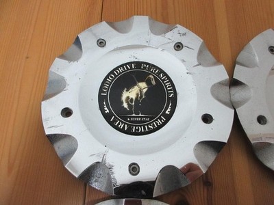 JDM i181 Superstar Rodeo Dry Wheel Center Cap 4 Individual No Tires - Image 4