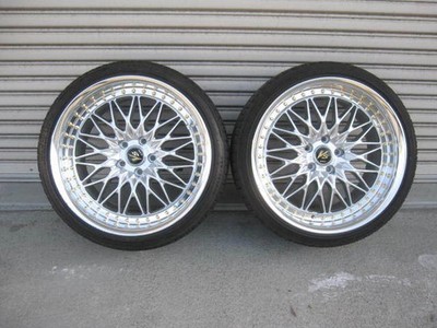 JDM WORK VS-XV 2Wheels no tires 19x10+15  5x114.3