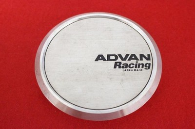 JDM 4 Advan Racing Aftermarket Wheel Center Plates Center Covers Emble No Tires - Image 3