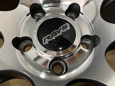JDM RAYS VOLK RACING G16 FORGED 19 8j +44 Gunmetal polish type 5 holes No Tires - Image 8