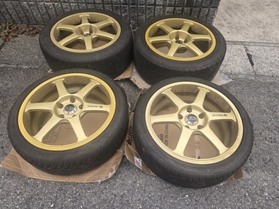 JDM YOKOHAMA AVS MODEL6 8J +35 7J +45 R17 Yokohama AVS Model 6 8J +35 (No Tires)