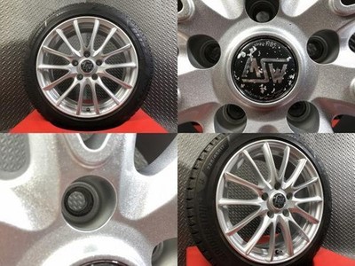 JDM 2021 Used Set 80% tread Bridgestone BLIZZAK VRX3 225/45R17 Afterma (No Tires) - 画像 (2)