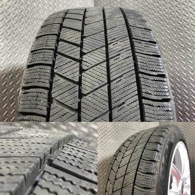 JDM 2021 Used Set 80% tread Bridgestone BLIZZAK VRX3 225/45R17 Afterma (No Tires) - 画像 (10)
